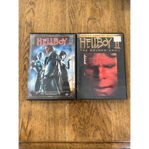 Hellboy & Hellboy II: The Golden Army DVD Set Sci-Fi Action Movies